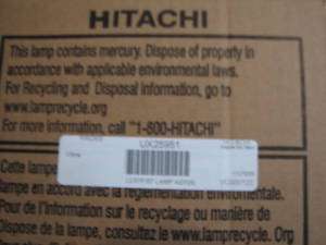 UX21511 Genuine Hitachi Lamp 50V500 60V500 50V500A  