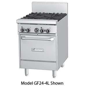   Burner 24 Gas Range with Flame Failure Protection, 12 Griddle