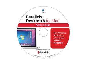    Parallels Desktop 6 for Mac 1 User for System Builders 