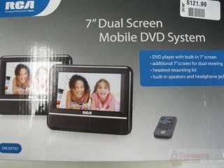 RCA 7 Dual Screen Portable DVD Player (DRC69702)  