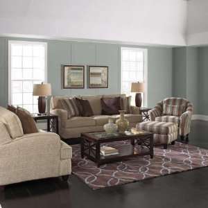  Hill Furniture 7500 4 Piece Sofa, Loveseat, Accent Chair and Accent 