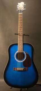 NEW GITANO Acoustic Electric Guitar Full Size Blueburst  