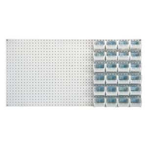  Q Peg Board Clear Plastic Storage Bin Kit   PB C QUS210CL 