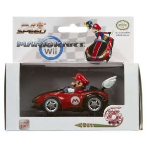   Mario Figure on the Wild Wing Pull Back Action 4 Car Toys & Games