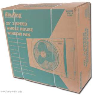 Air King 9166 Window Exhaust Fan   Optimized Cooling & Circulation 