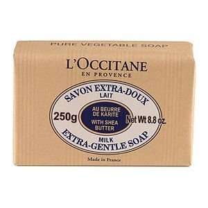  LOccitane Shea Butter Milk Soap, 8.8 oz Beauty