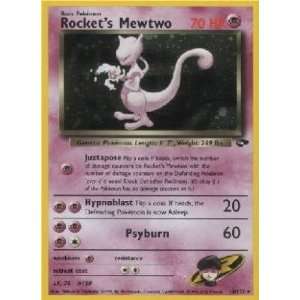  Rockets Mewtwo Holofoil   Gym Challenge   14 [Toy] Toys 