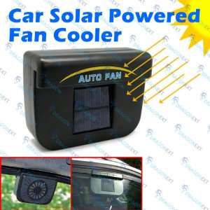   Solar Powered Car Auto Cool Air Vent Cooler Cooling Fan Electronics