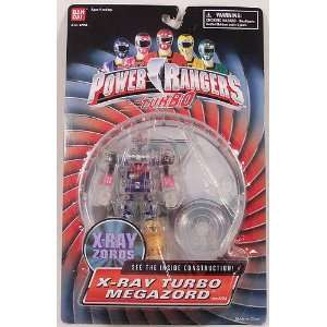   Power Rangers Turbo 5 1/2 X Ray Turbo Megazord Zord MOSC MOC Toys