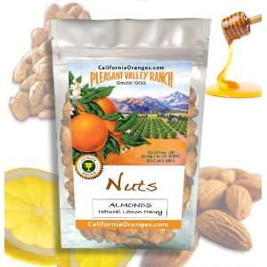 Natural Lemon Honey Almonds  Grocery & Gourmet Food