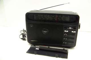 Optimus GE Portable Radio Extended Range AM FM TV Receiver  