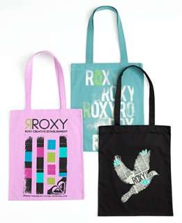 Roxy Tote, Bookmark Cotton   Non rolling Totes Duffels & Totes 