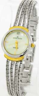 Anne Klein Womens Mother Of Pearl Dial Two tone Stainless Steel 
