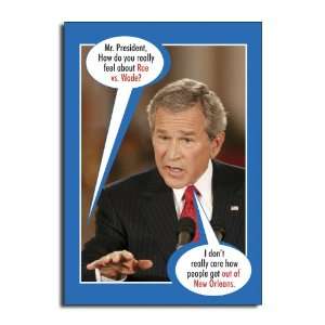   Roe vs Wade   Risque Political Birthday Greeting Card