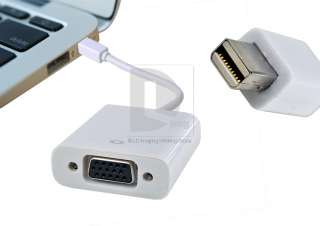   DisplayPort DP to VGA Adapter for MacBook Pro Air Apple MacBook  