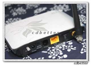   3G 7.2 Mbps CDMA 1X EVDO Wireless WiFi Broadband Router Gateway  