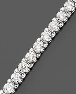14k White Gold Certified Diamond Bracelet Collection (3 ct. t.w.   7 