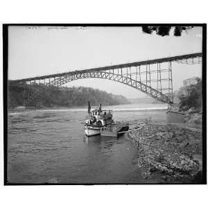  International (Upper Steel Arch) Bridge from below,Niagara 