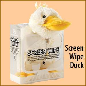 Aroma Home Computer Care Screen Wipe Cleaner Chamois Duck 890616002839 