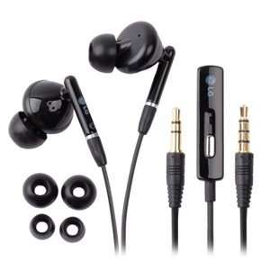 5MM LG OEM Stereo Earbud Headphones /w Microphone Extension for 
