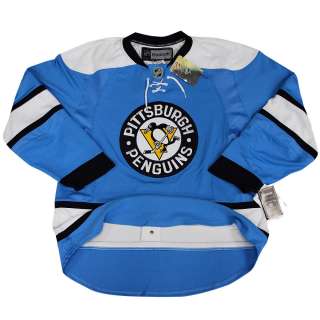 PITTSBURGH PENGUINS RBK EDGE AUTHENTIC Third Jersey 52  