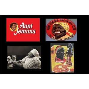  Aunt Jemima Magnets, Set of Four
