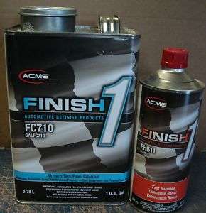 AUTO PAINT SHERWIN WILLIAMS FC710 FINISH 1 CLEARCOAT  