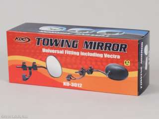 Universal Clamp Strap On Trailer Towing Tow Mirror Pair  