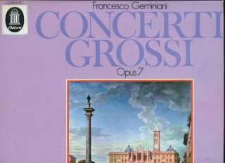EMI 28209 Geminiani Concerti Grossi SOLISTI VENETI NM  