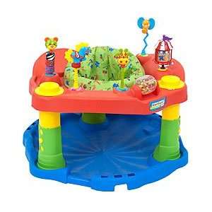   ExerSaucer Delux Active Green Circus secure Learning Center Baby