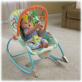 FISHER PRICE BOUNCER INFANT TO TODDLER ROCKER X3427 NEW  minor damage 