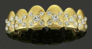   Teeth Removable Bling Grillz Hip Hop Iced Out Grills Jewelry  