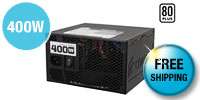 Corsair 400W ATX12V V2.2 80 PLUS Certified Compatible with Core i7 
