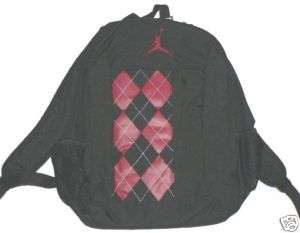 Nike Jordan backpack Book laptop bag black back pack  