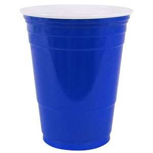  Blue Solo PS16 16 oz. Plastic Cup 50 / Pack Health 