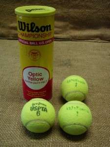 Vintage Wilson Tennis Balls  Antique Sports Old Penn  