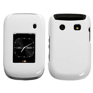 White Hard Case Cover Blackberry Style 9670 Accessory  