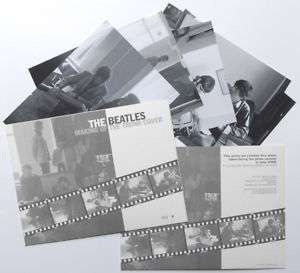 Beatles rare photo set, negative, Trunk cover / Butcher  