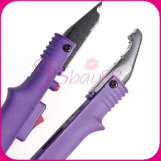 Purple Hair Style Salon Extension Fusion Iron AU Plug  