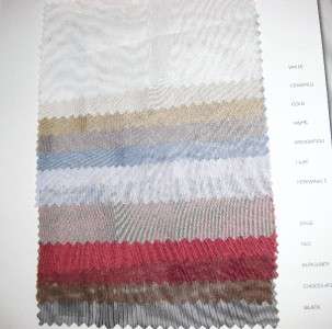 EMILY 216 Sheer Sheer Scarf Valance Voile Taupe  