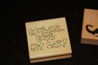 Rubber Stamps Cats Lot of Cat Lovers Set  