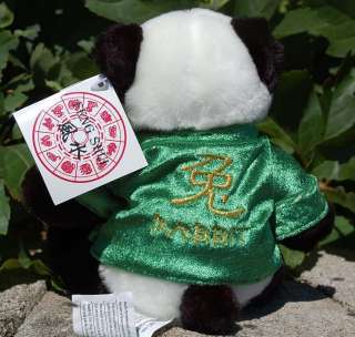 Chinese Zodiac Plush Kimono Panda RABBIT Birthday Lucky  