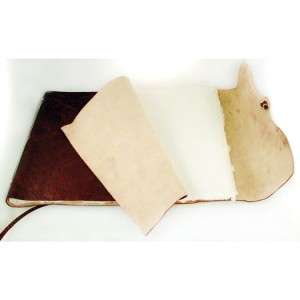 Ancient Scrolls Leather Blank Book AZ BBBCEAR  