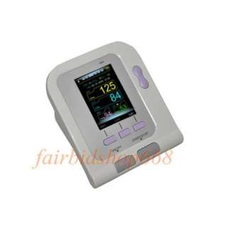 COLOR Digital Blood Pressure Patient Monitor+SPO2 +USB  