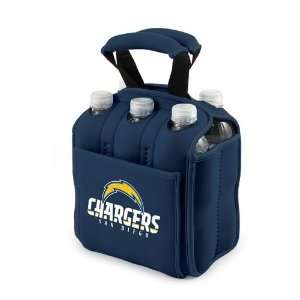 San Diego Chargers Insulated Neoprene Six Pack Beverage 