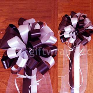 Pre notched bows are available in 1 6 colors per bow with or without 