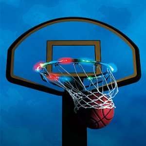 Basketball Hoop Flashing LED Light Show