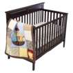 Tiddliwinks Noahs Ark 3pc Crib Bedding Set with Modern Zebra Pattern 