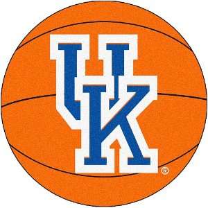    Fanmats Kentucky Wildcats Basketball Shaped Mat