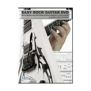  Easy Rock Guitar DVD Heavy Rhythm and Lead Guitar Lessons 